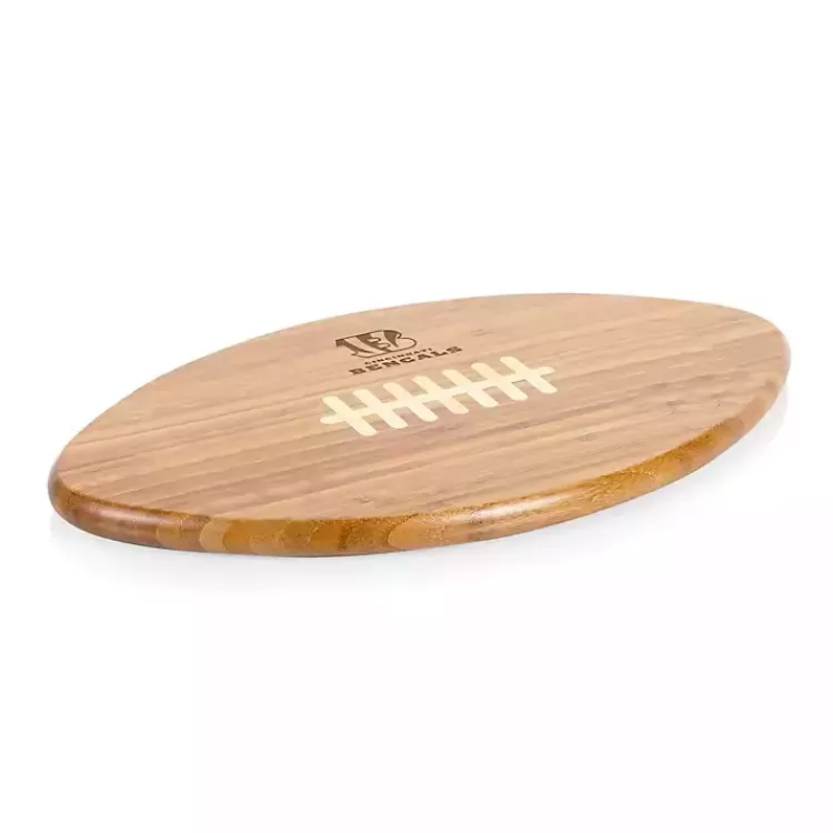 Cincinnati Bengals Bamboo Football Cutting Board>Kirklands Home Hot