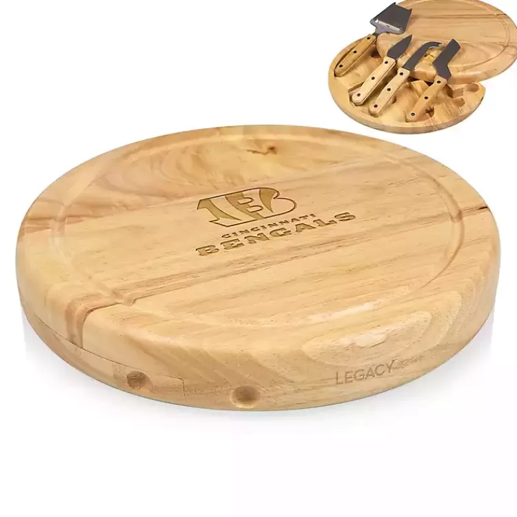 Cincinnati Bengals Cheese Board and Tool Set>Kirklands Home Flash Sale