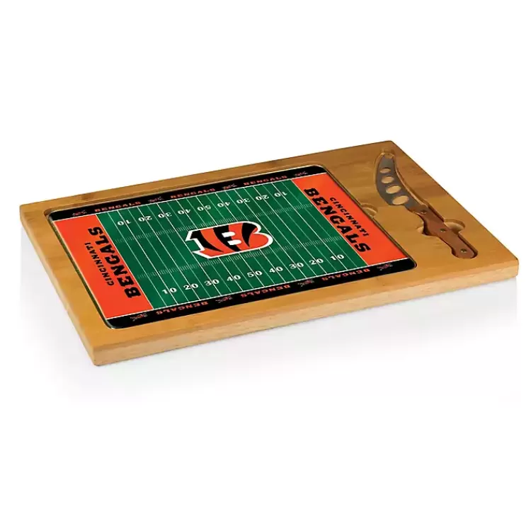 Cincinnati Bengals Cutting Board & Knife Set>Kirklands Home Flash Sale