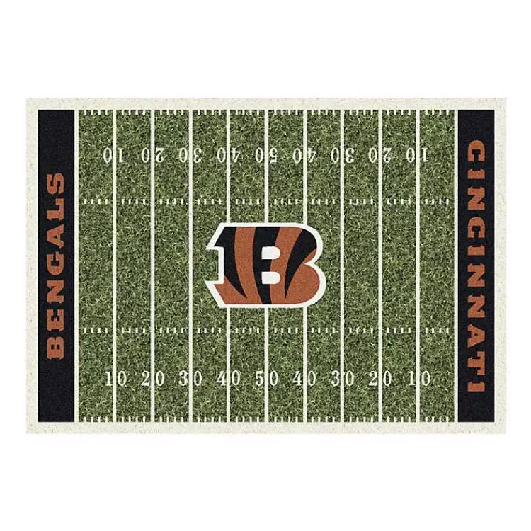 Cincinnati Bengals Home Field Area Rug, 6x8>Kirklands Home Outlet