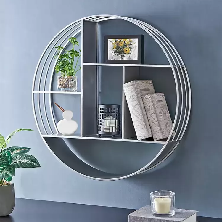 Circular Open Sides Floating Shelf>Kirklands Home Cheap