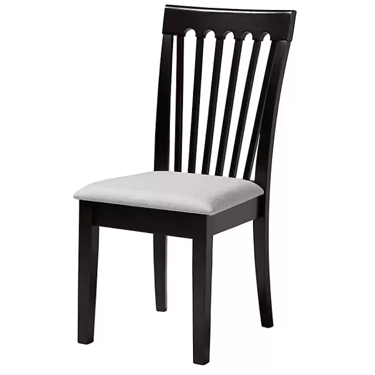 Classic Black Round Wood 5-pc. Dining Set>Kirklands Home New