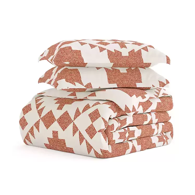 Clay Adobe Diamond 2-pc. Twin Duvet Cover Set>Kirklands Home Best