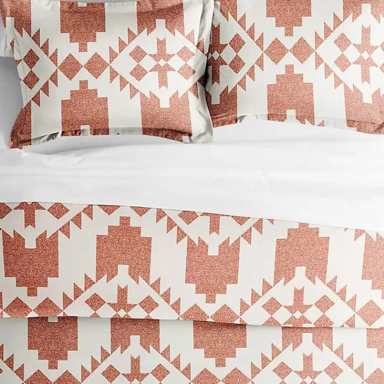 Clay Adobe Diamond 2-pc. Twin Duvet Cover Set>Kirklands Home Best