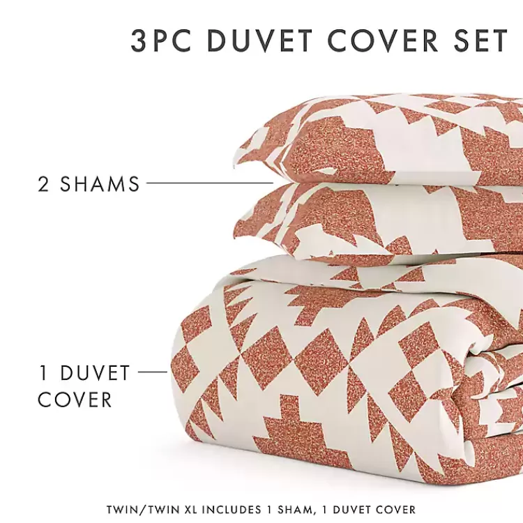 clay_adobe_diamond_pc_twin_duvet_cover_set_4.webp Clay Adobe Diamond 2-pc. Twin Duvet Cover Set>Kirklands Home Best