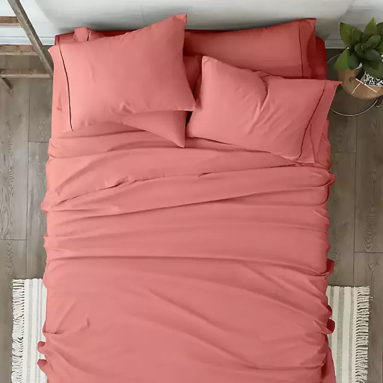 clay_solid_pc_queen_sheet_set_2.webp Clay Solid 6-pc. Queen Sheet Set>Kirklands Home Clearance
