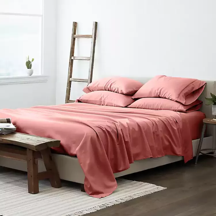 Clay Solid 6-pc. Twin Sheet Set>Kirklands Home Shop