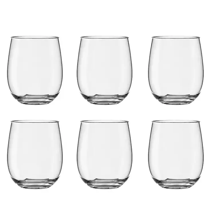 Acrylic Stemless Wine Glasses, Set of 6>Kirklands Home Sale