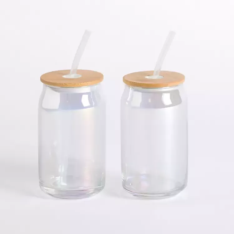 Glass Can Tumblers, Set of 2>Kirklands Home Outlet
