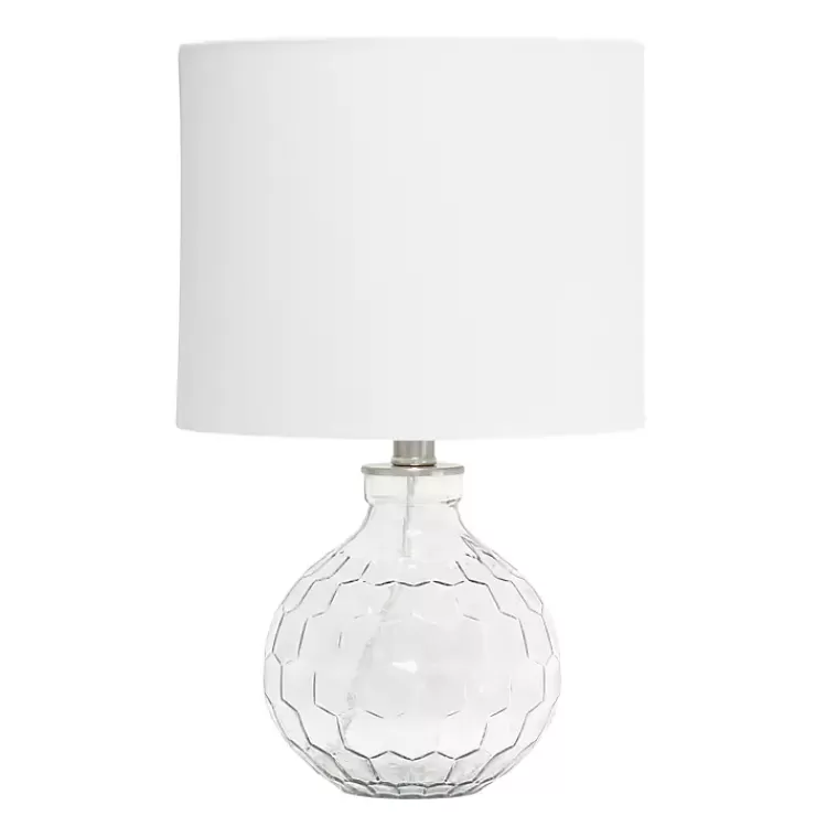 Clear Glass Honeycomb Table Lamp>Kirklands Home Flash Sale