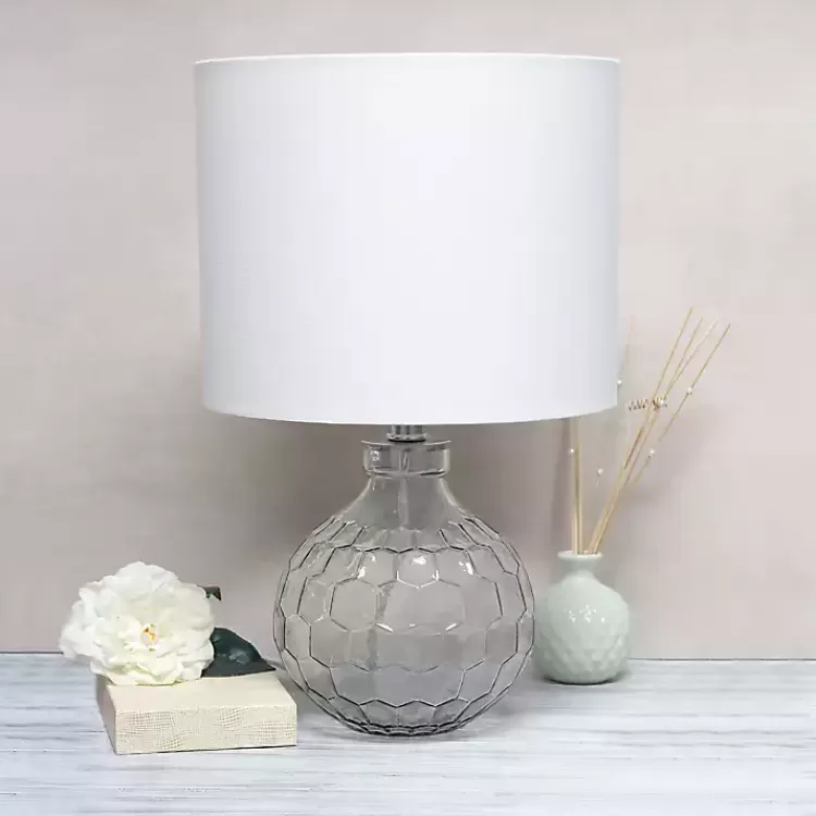 clear_glass_honeycomb_table_lamp_3.webp Clear Glass Honeycomb Table Lamp>Kirklands Home Flash Sale