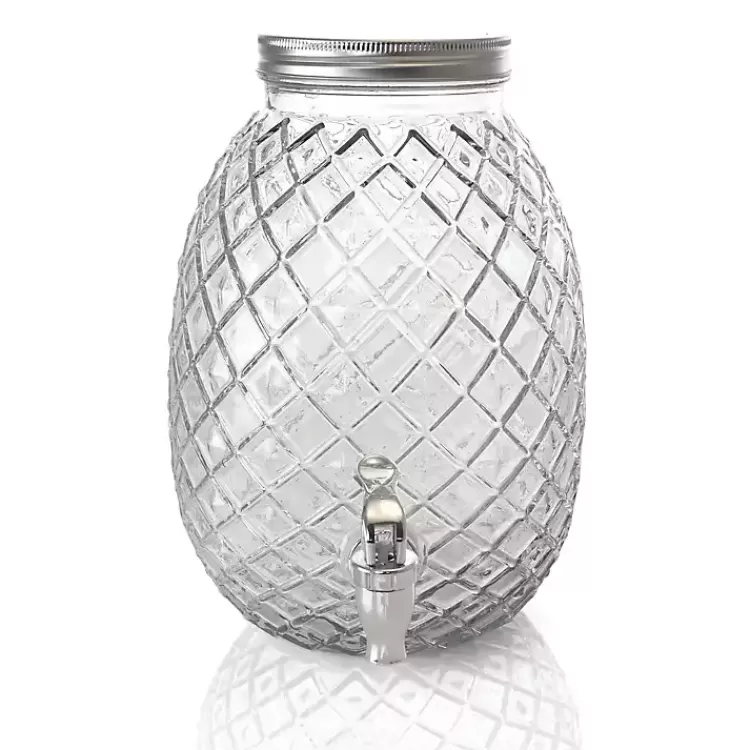 Glass Pineapple Beverage Dispenser>Kirklands Home Cheap