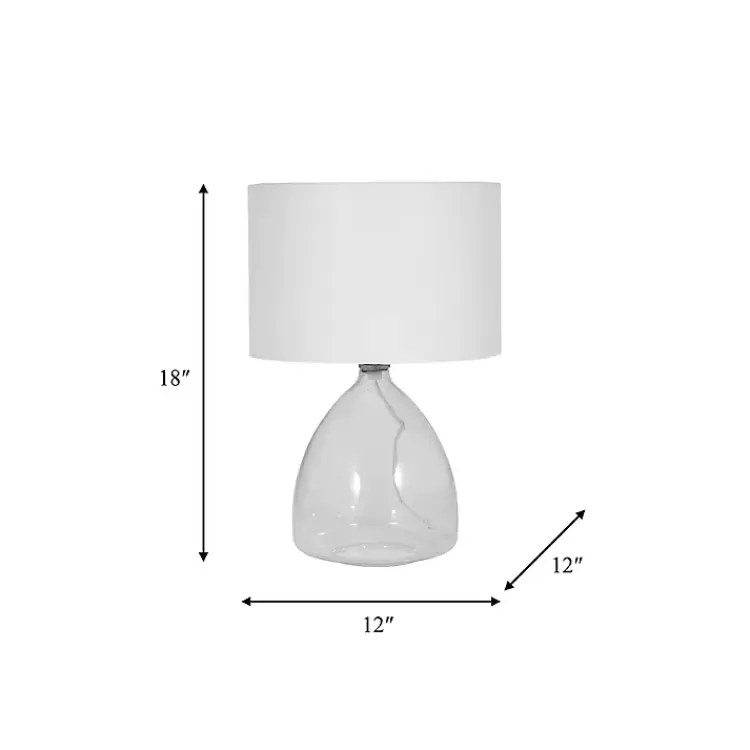 clear_glass_tapered_table_lamps_set_of__6.webp Clear Glass Tapered Table Lamps, Set of 2>Kirklands Home Best Sale