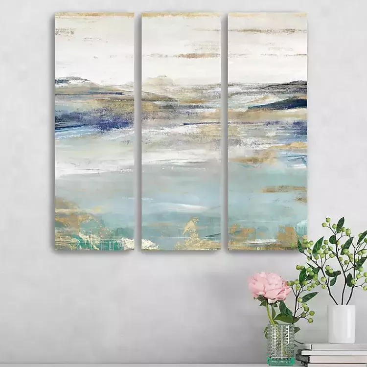 Clear Horizon Canvas Art Prints, Set of 3>Kirklands Home Sale