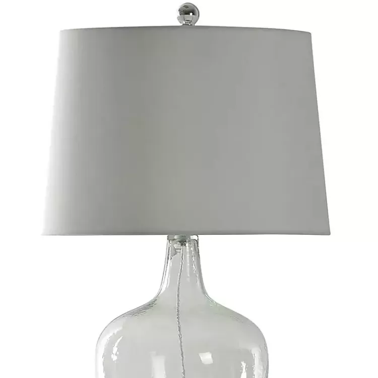 Clear Seeded Glass Table Lamp>Kirklands Home Cheap