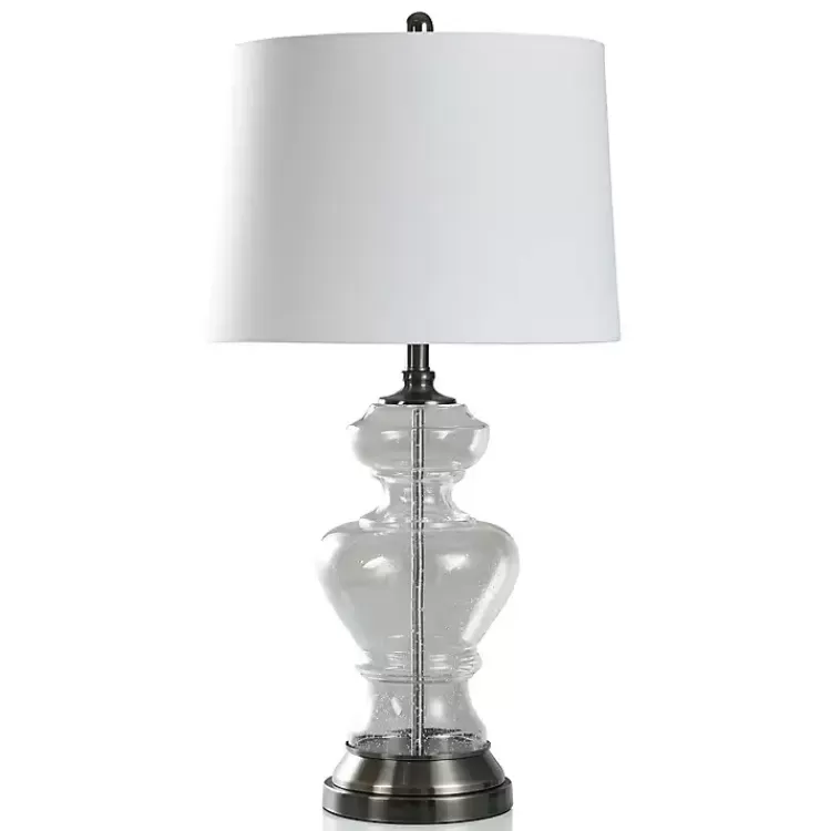 Clear Seeded Opulent Table Lamp>Kirklands Home Sale