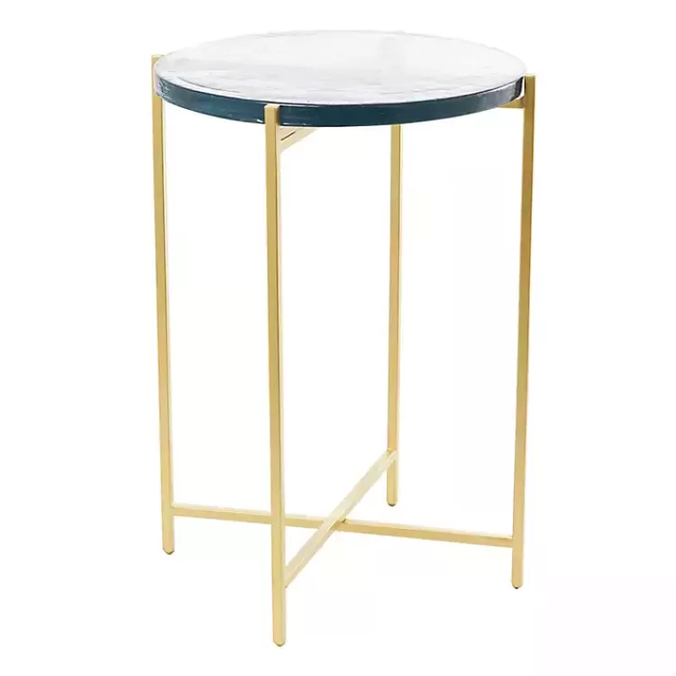 clear_textured_glass__gold_iron_accent_table_2.webp Clear Textured Glass & Gold Iron Accent Table>Kirklands Home Hot
