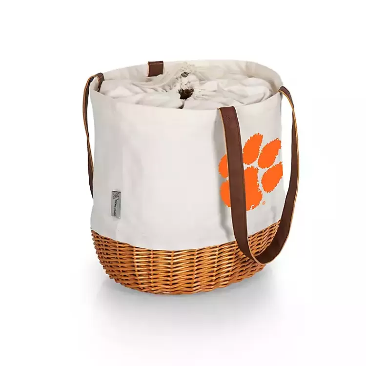 Clemson Tigers Canvas Tote Bag>Kirklands Home Flash Sale