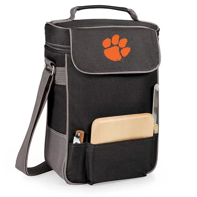Clemson Tigers Wine & Cheese Tote>Kirklands Home Discount