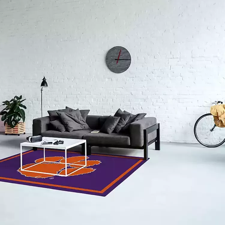 Clemson University Area Rug, 4x6>Kirklands Home Online