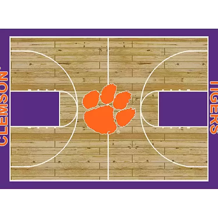 Clemson University Courtside Area Rug, 4x6>Kirklands Home Discount