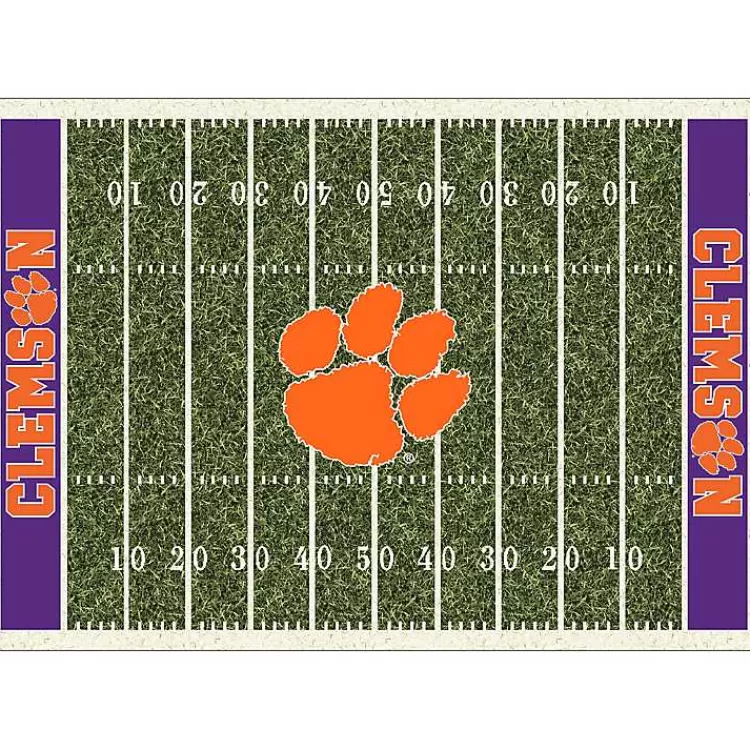 Clemson University Home Field Area Rug, 6x8>Kirklands Home Shop