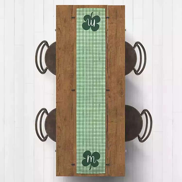 Clover Personalized Monogram Table Runner, 72 in.>Kirklands Home Hot