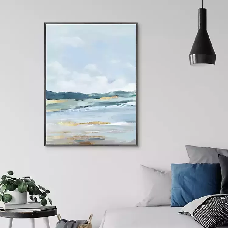 coastal_blue_mountains_ii_framed_canvas_art_print_3.webp Coastal Mountains II Framed Canvas Art Print>Kirklands Home Online