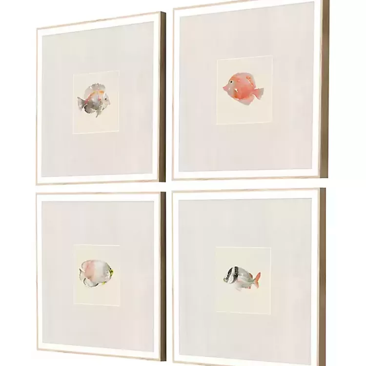 coastal_medley_framed_art_prints_set_of__2.webp Coastal Medley Framed Art Prints, Set of 4>Kirklands Home Hot
