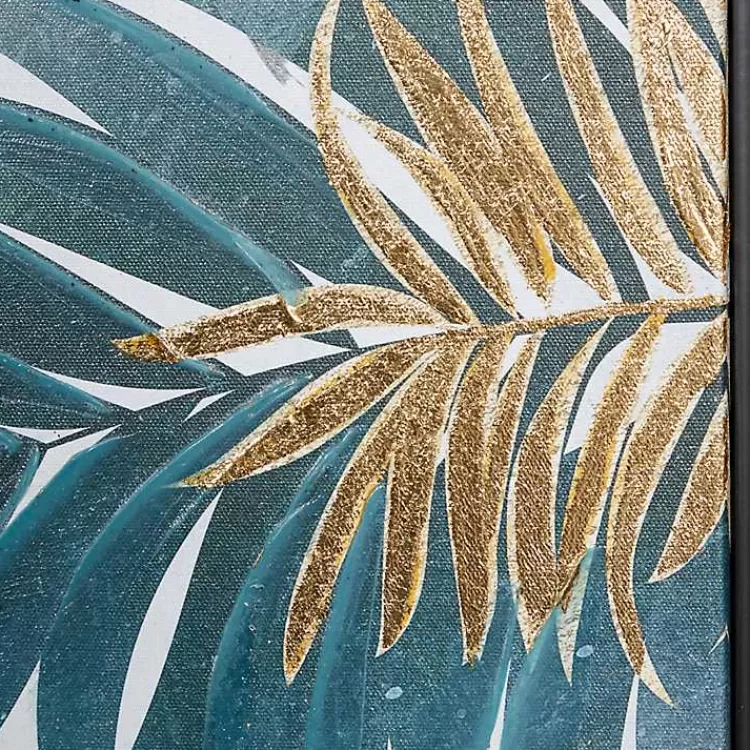 coastal_palms_framed_canvas_art_print_3.webp Coastal Palms Framed Canvas Art Print>Kirklands Home Shop