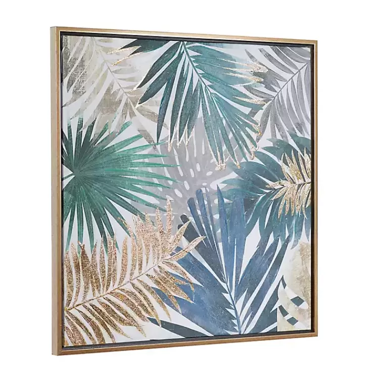 coastal_palms_framed_canvas_art_print_4.webp Coastal Palms Framed Canvas Art Print>Kirklands Home Shop