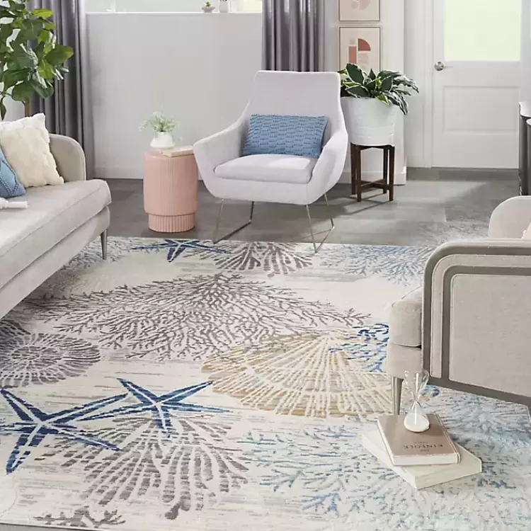 Coastal Reef Dreams Area Rug, 7x9>Kirklands Home Discount