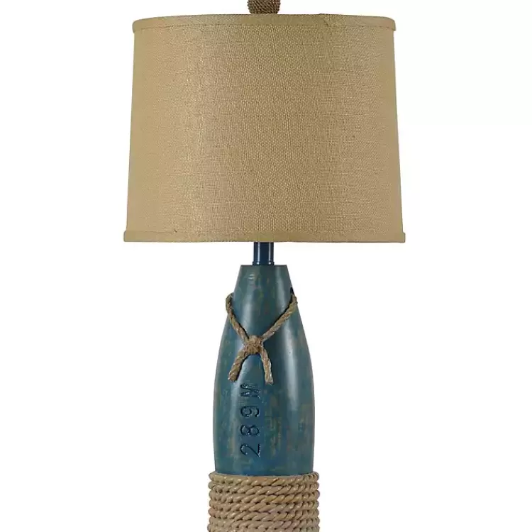 Coastal Sea Blue Table Lamp>Kirklands Home Shop