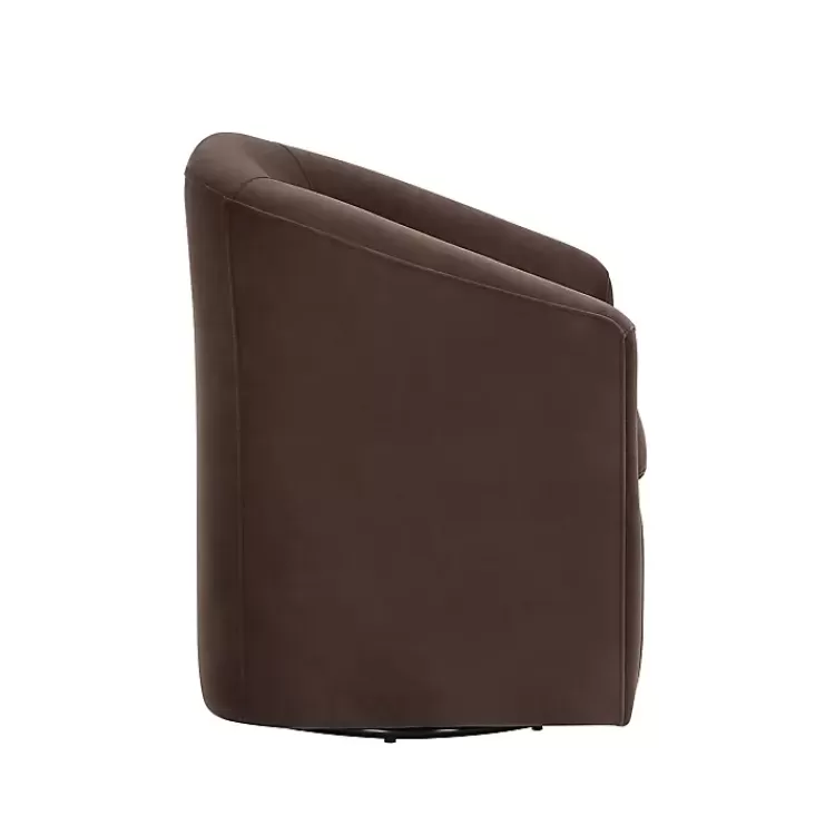 coco_velvet_swivel_barrel_accent_chair_2.webp Coco Velvet Swivel Barrel Accent Chair>Kirklands Home Best