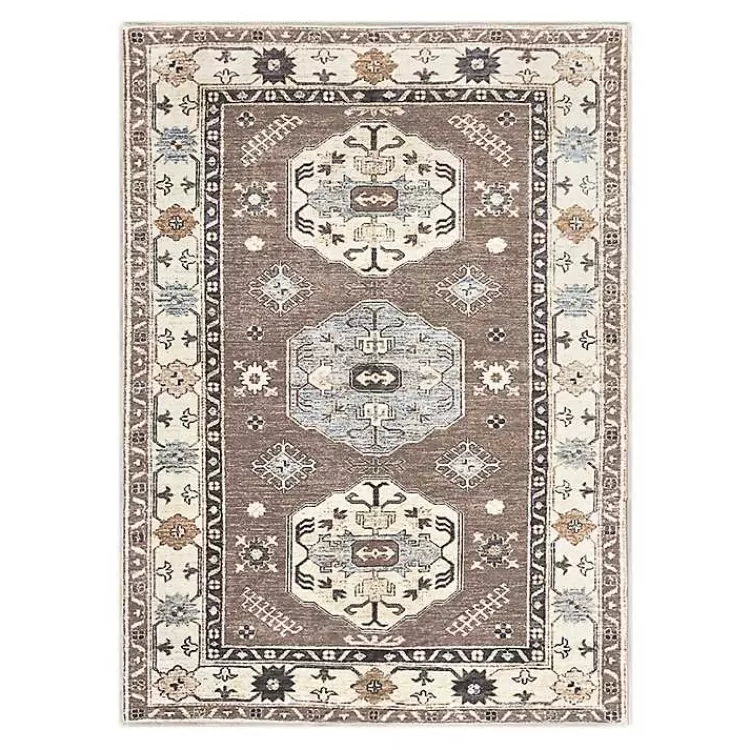 Coffee Shary Washable Area Rug, 5x7>Kirklands Home Discount