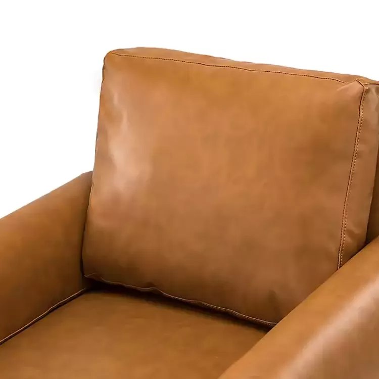 cognac_faux_leather_and_wood_accent_chair_5.webp Cognac Faux Leather and Wood Accent Chair>Kirklands Home Sale