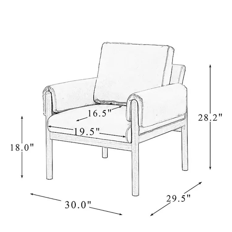 cognac_faux_leather_and_wood_accent_chair_9.webp Cognac Faux Leather and Wood Accent Chair>Kirklands Home Sale