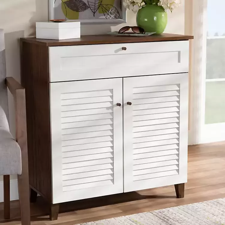 collier_twotone_drawer_shoe_storage_cabinet_6.webp Collier Two-Tone Drawer Shoe Storage Cabinet>Kirklands Home Store