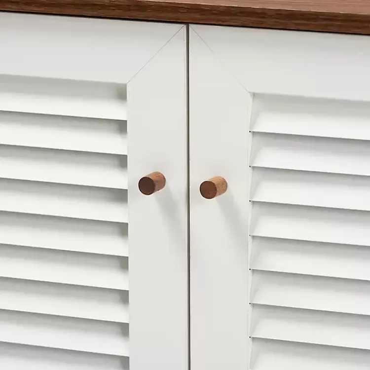collier_twotone_slatted_shoe_storage_cabinet_4.webp Collier Two-Tone Slatted Shoe Storage Cabinet>Kirklands Home Cheap