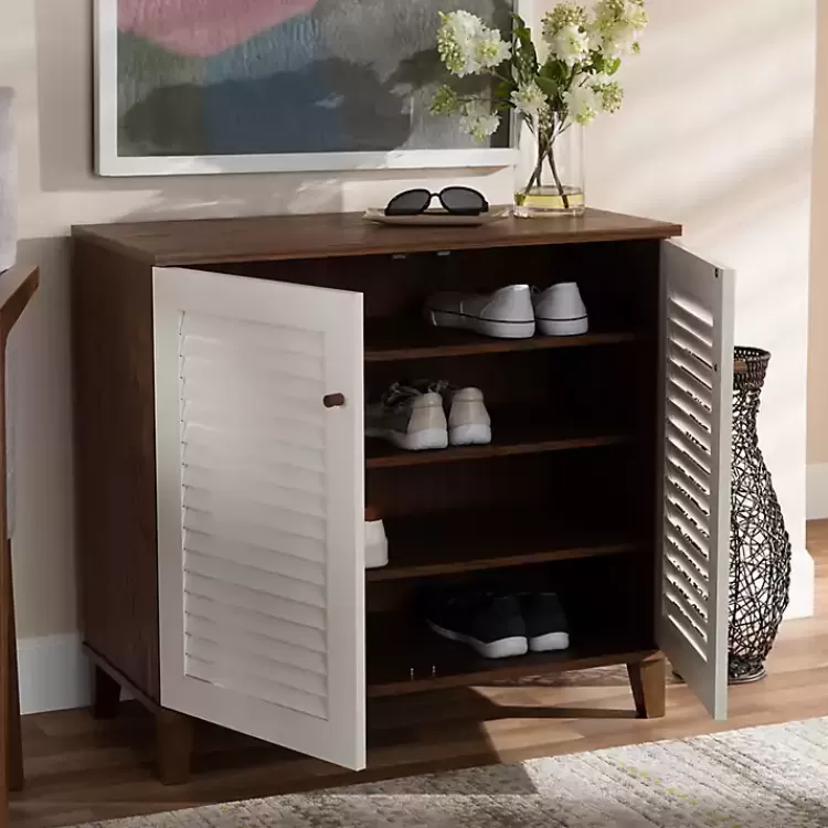 collier_twotone_slatted_shoe_storage_cabinet_7.webp Collier Two-Tone Slatted Shoe Storage Cabinet>Kirklands Home Cheap