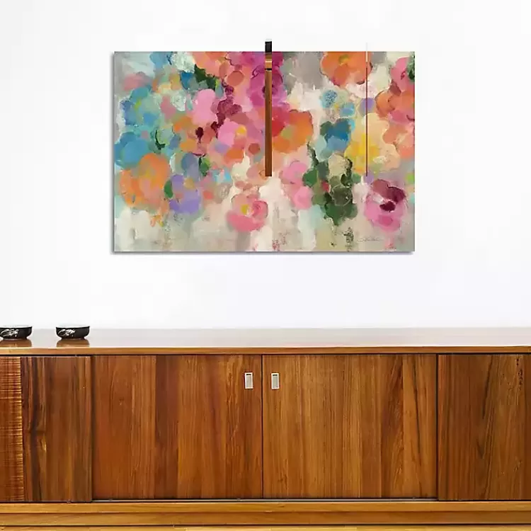 Colorful Garden I Giclee Canvas Art Print, 48x32>Kirklands Home Hot