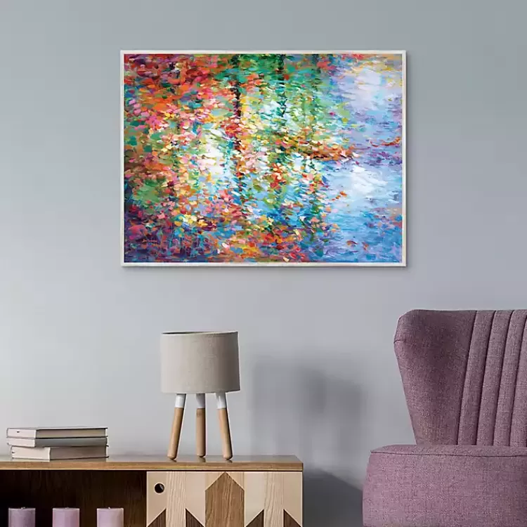 colorful_reflections_i_framed_canvas_art_print_2.webp Colorful Reflections I Framed Canvas Art Print>Kirklands Home Best