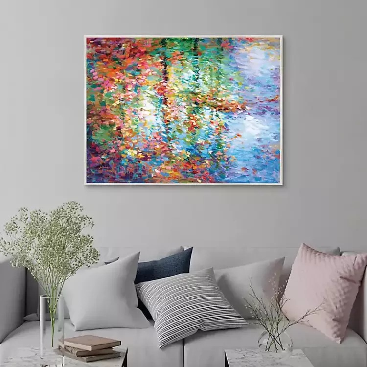 colorful_reflections_i_framed_canvas_art_print_3.webp Colorful Reflections I Framed Canvas Art Print>Kirklands Home Best