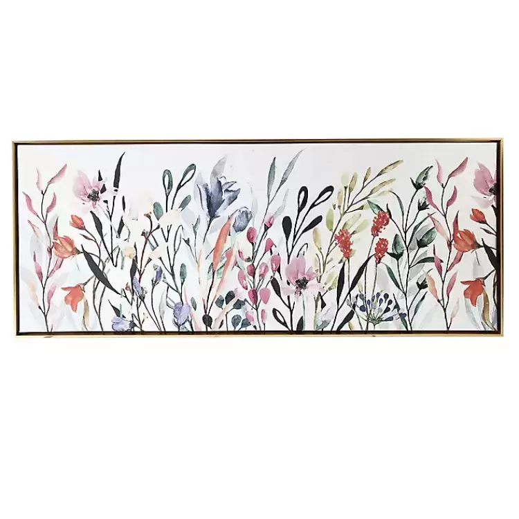 Colorful Wildflowers Framed Art Print>Kirklands Home Sale