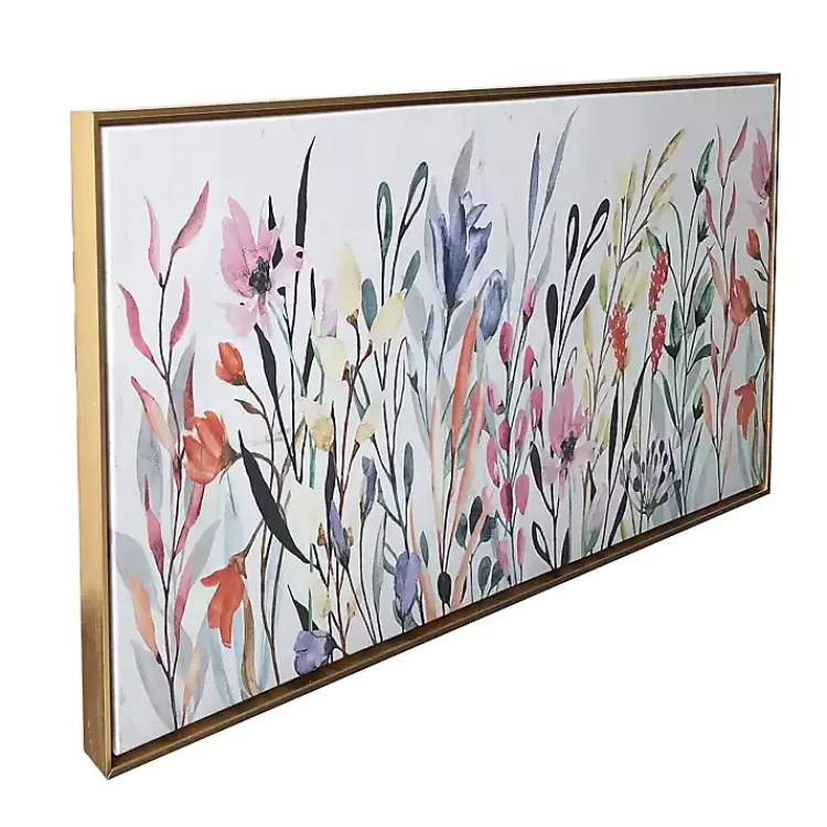 Colorful Wildflowers Framed Art Print>Kirklands Home Sale