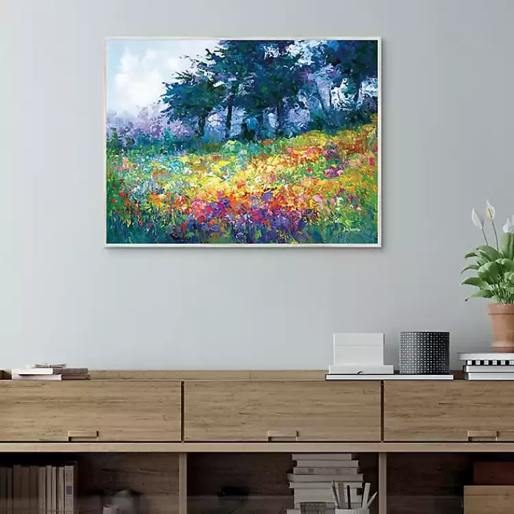 Colorful Wildflowers in Bloom Canvas Art Print>Kirklands Home Best Sale