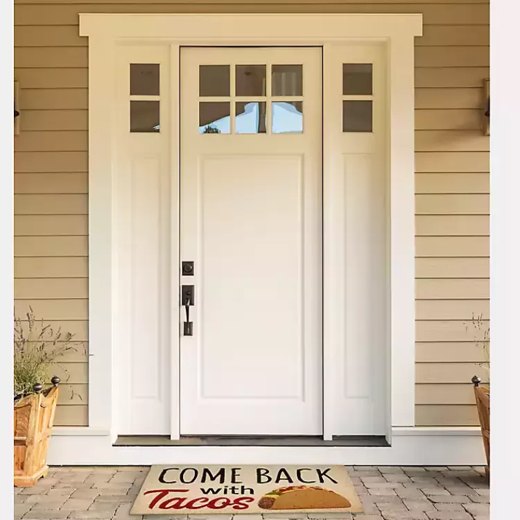 come_back_with_tacos_doormat_2.webp Come Back With Tacos Doormat>Kirklands Home Discount