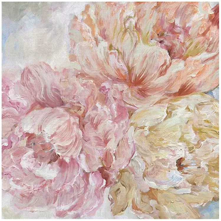 Contemporary Peonies II Canvas Art Print>Kirklands Home Best Sale