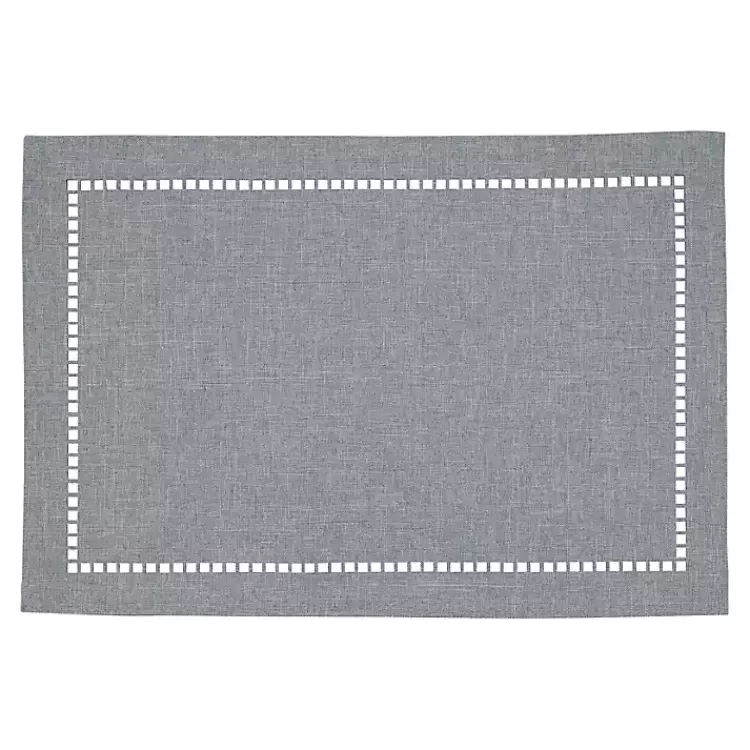 Cool Laser-Cut Hemstitch Placemats, Set of 4>Kirklands Home Clearance