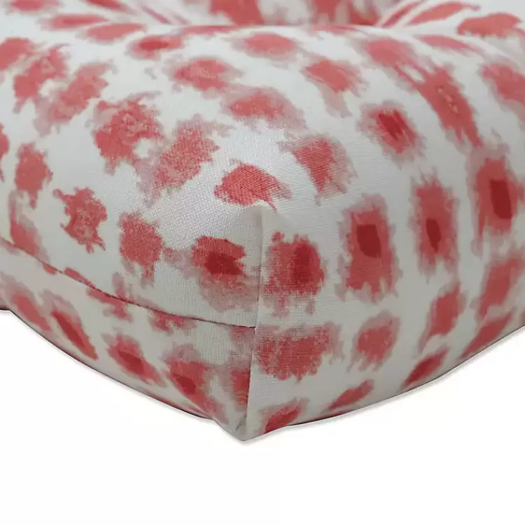 Coral Dotted Settee Cushion>Kirklands Home Clearance